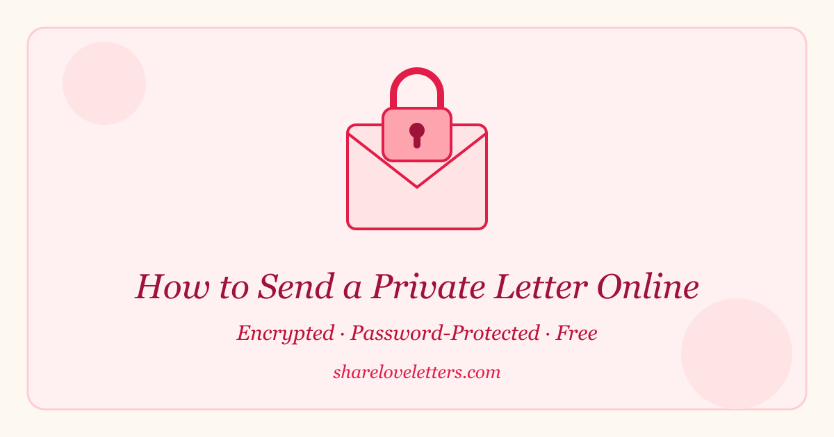 How to Send a Private Letter Online, Free and Encrypted